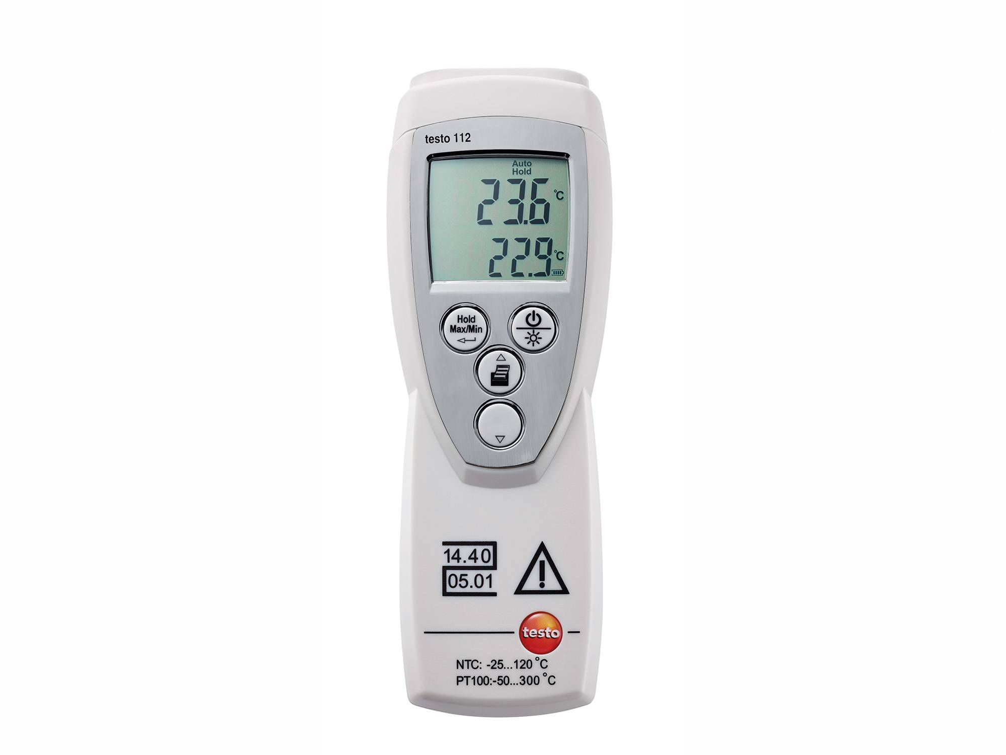 Testo 112 highly accurate temperature measuring instrument - with PTB approval