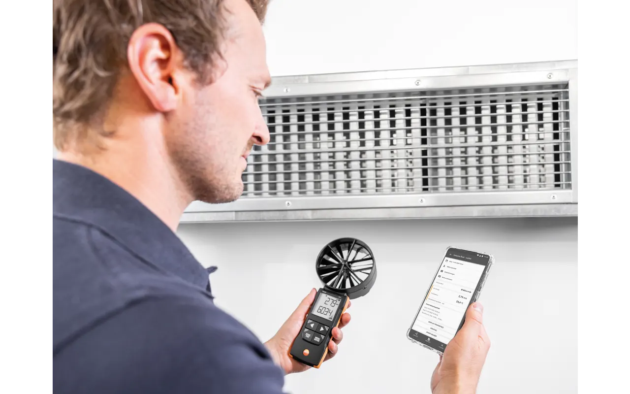 Testo 417 - Vane anemometer - Image 6