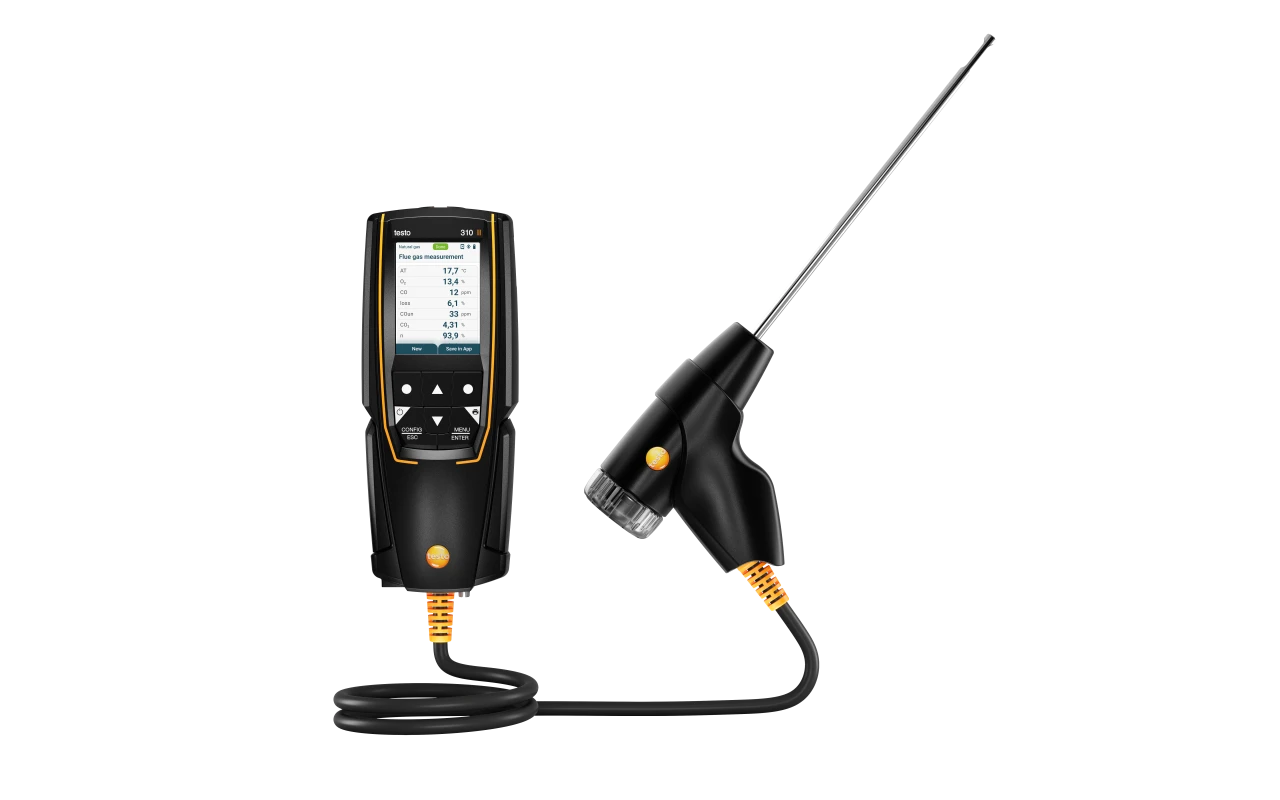 Testo 310 II - Flue gas analyzer - Image 13