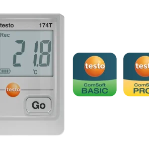 testo 174 T - Mini temperature data logger with USB-C and PC software